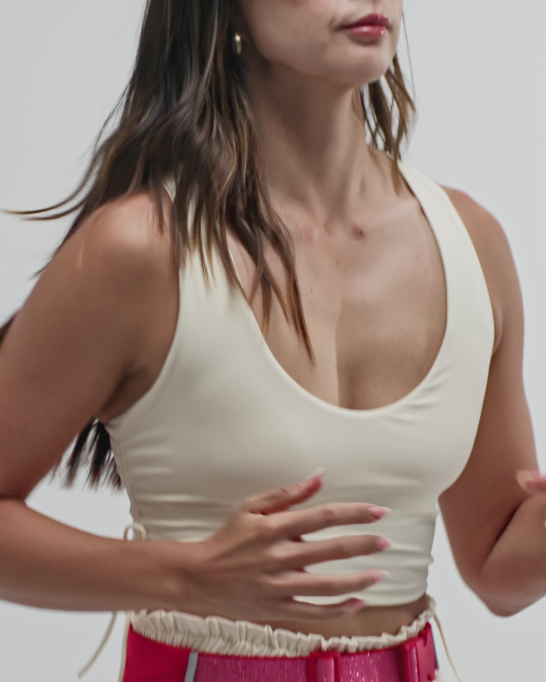 LACE TOP MARSHMALLOW