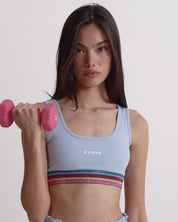 BAND TOP COTTON CANDY BLUE