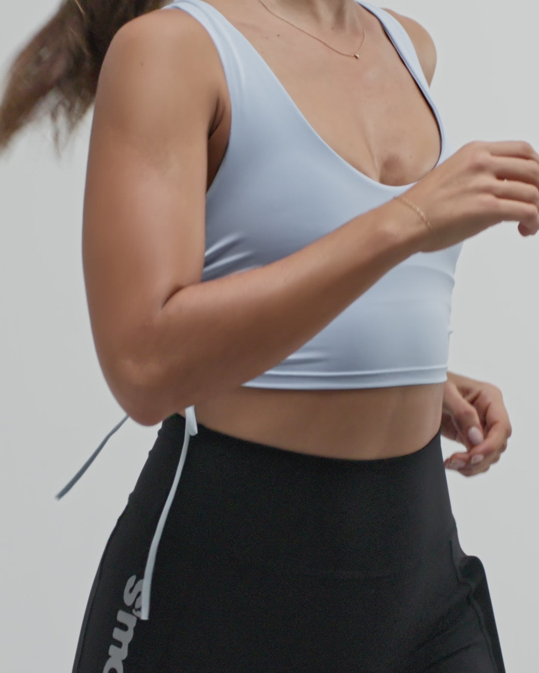 LACE TOP FROSTING BLUE