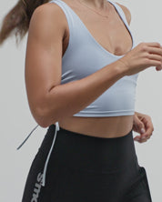 LACE TOP FROSTING BLUE