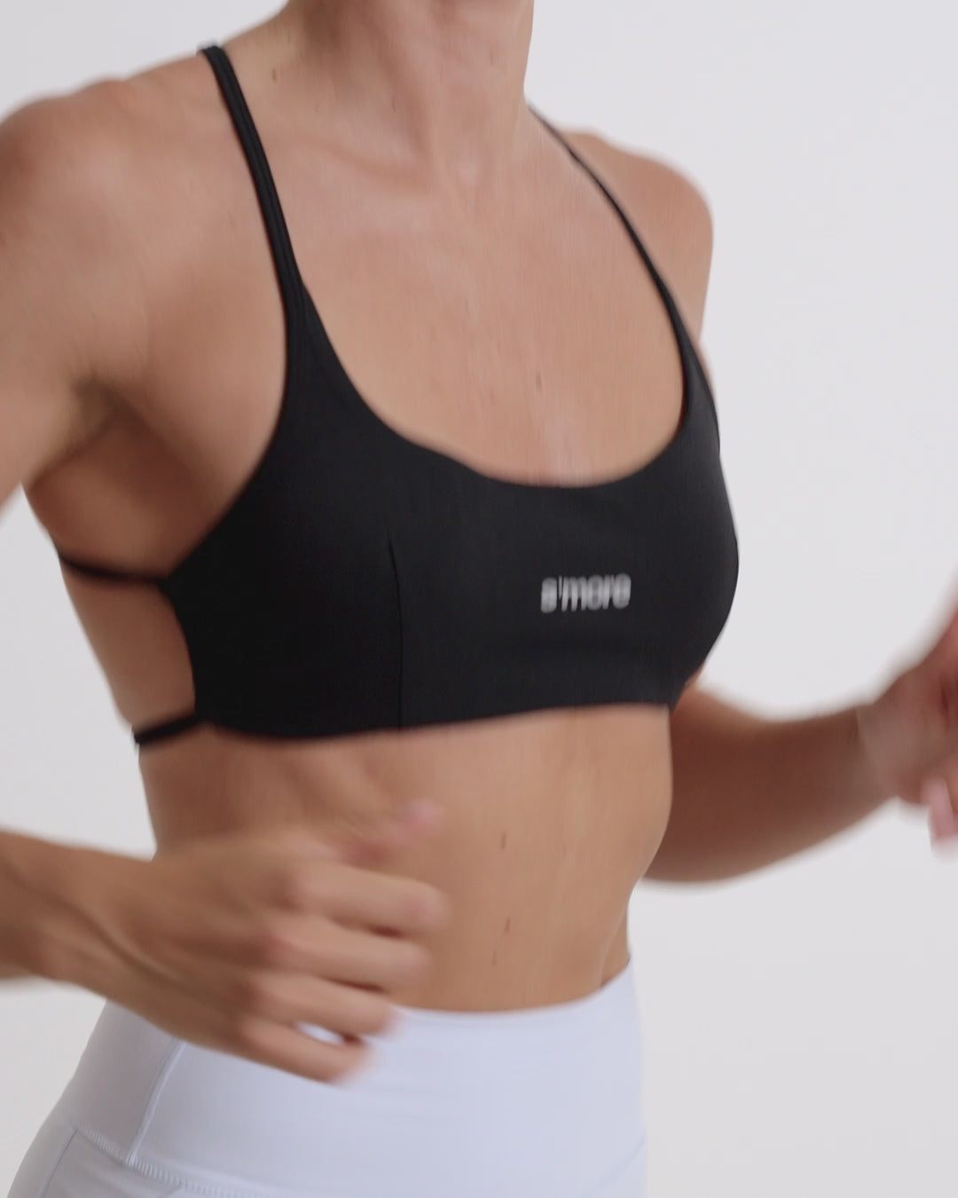 STRAPPY TOP BLACK LICORICE