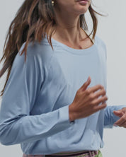 RUNNING LONGSLEEVE FROSTING BLUE