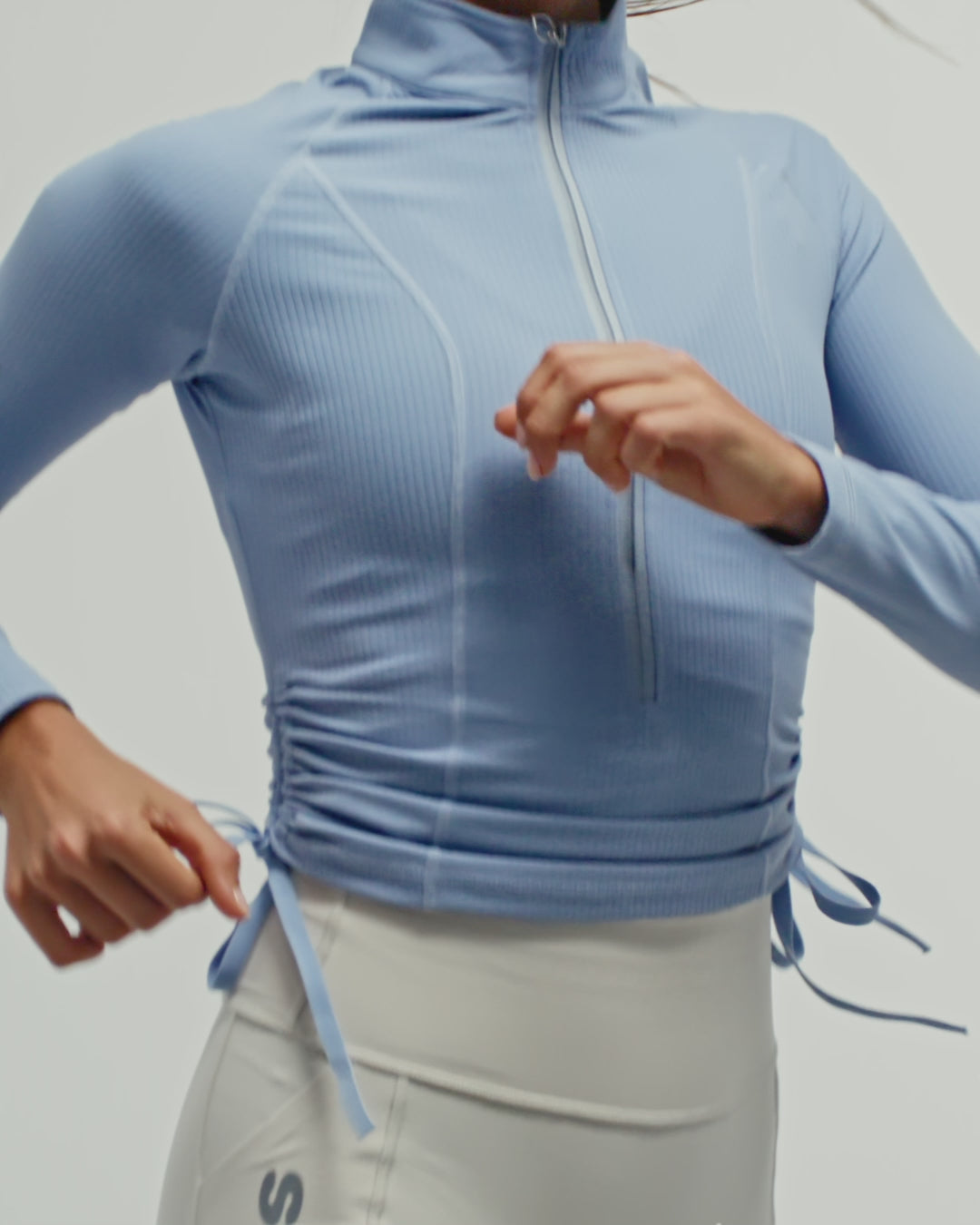 ZIPPER FROSTING BLUE